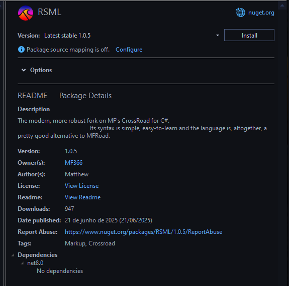 NuGet UI - Step 2